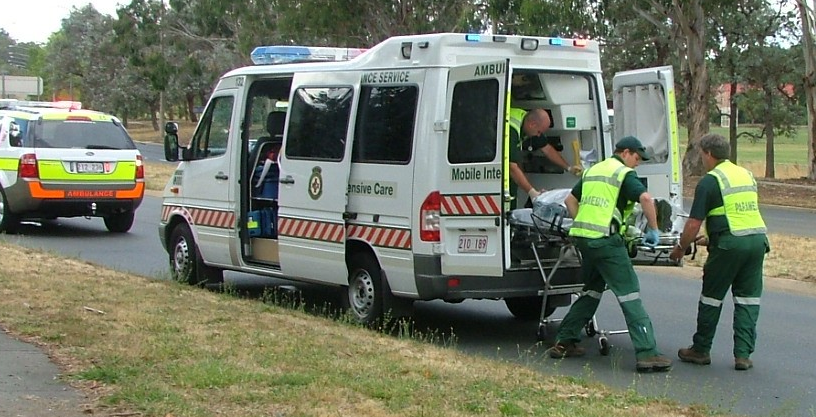 John Killeen - ACT Ambulance intensive Care Paramedic - ambulance visibility - patient care